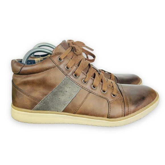 Gotcha Finnega Chukka Boots Brown Leather Men's 9.5 - Picture 4 of 11